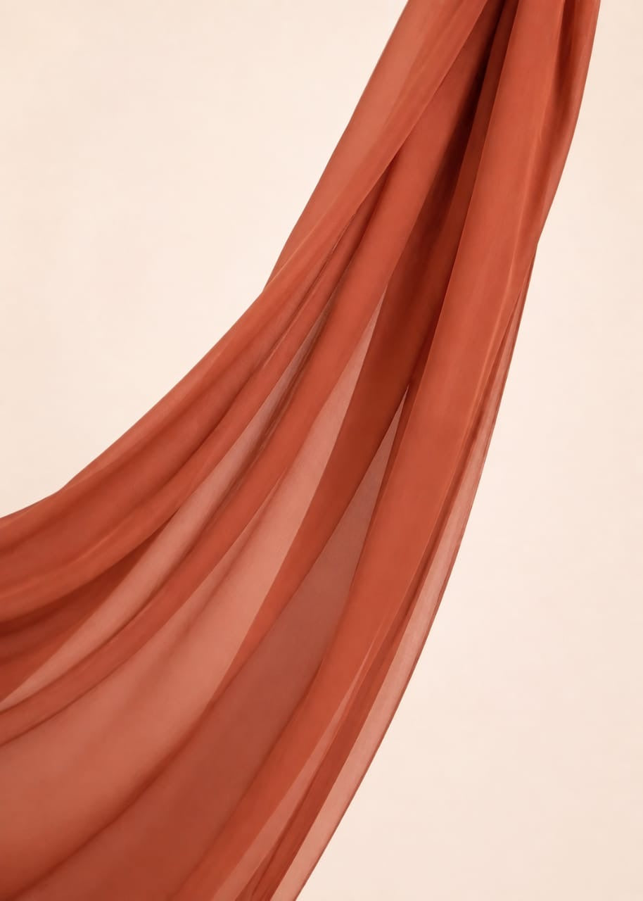 Essential Chiffon - Rust