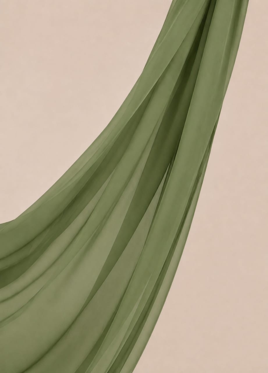 Essential Chiffon - Sage