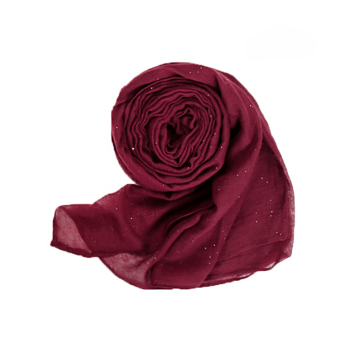 Cotton Glitter - Maroon image 0