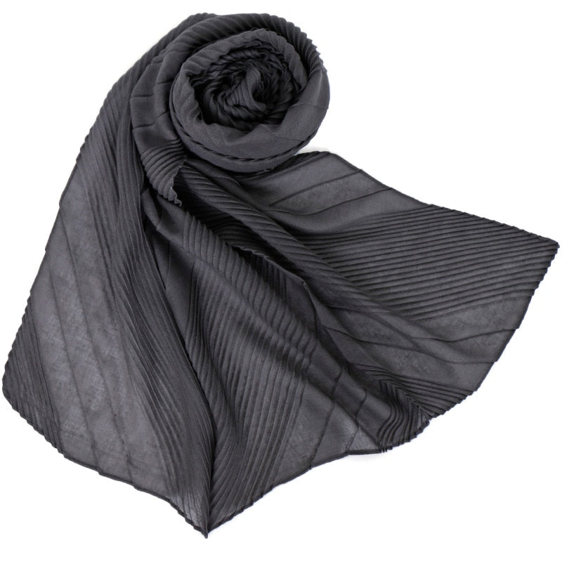 Cotton V Pleat - Dark grey image 0
