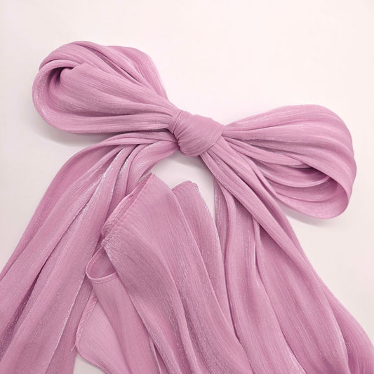 Organza Crush Silk -Pink