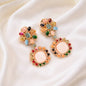 Mother of pearl flower Earrings