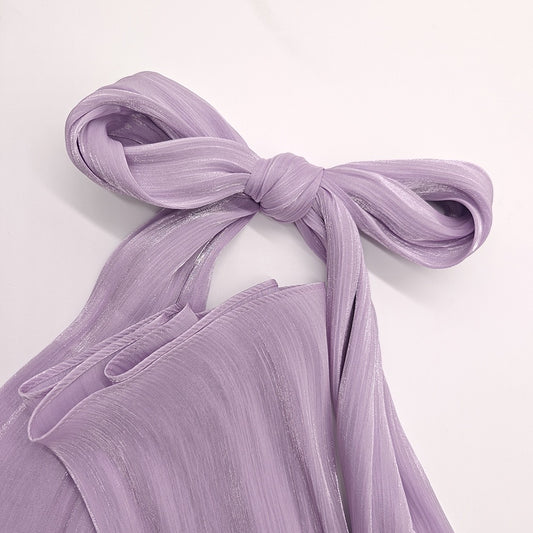 Organza Crush Silk - Lilac