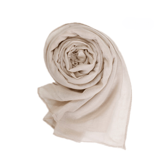 Cotton Glitter - Dusty White image 0