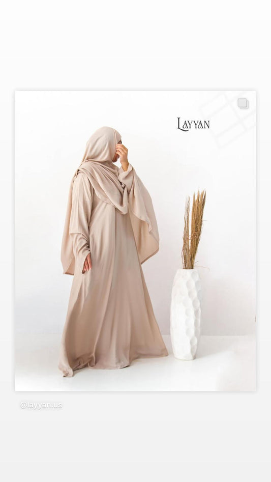 Hajj Abaya - Khaki image 0