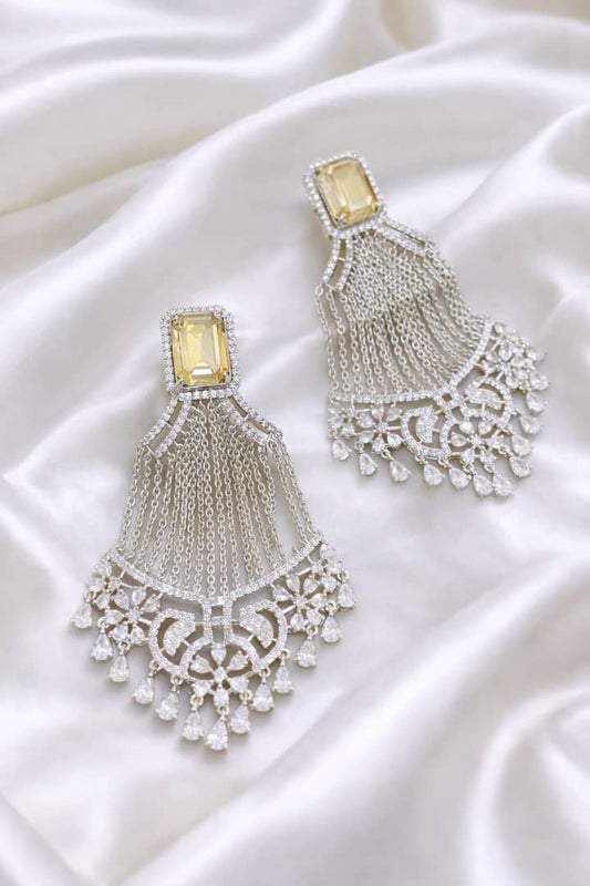 Extra Large silver Earrings