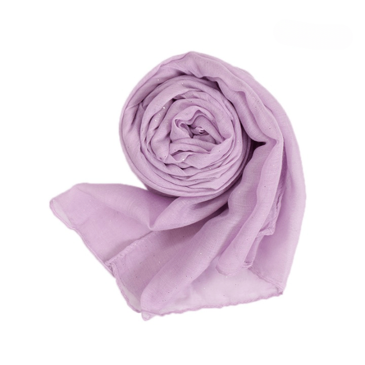 Cotton Glitter - Light Purple image 0