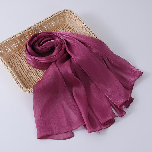 Organza Crush Silk - Magenta