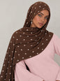 Brown Polka Dot Modal