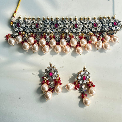 Moissanite Polki Set