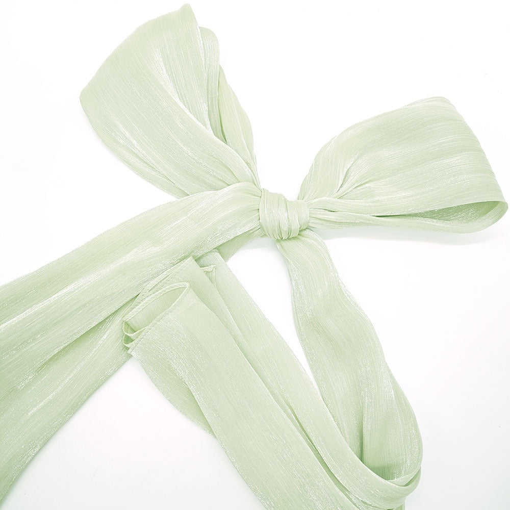 Organza Crush Silk - Mint