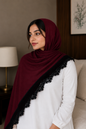 Red Modal Lace