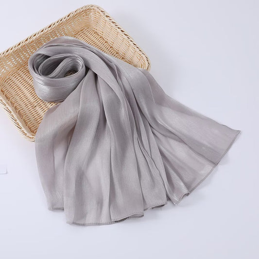 Organza Crush Silk - L Gray