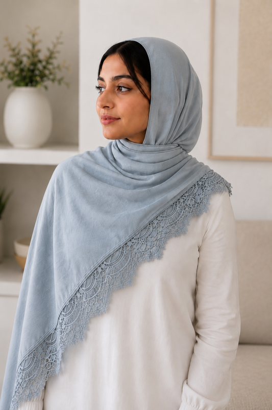 Sea Foam Modal Lace