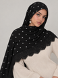 Black Polka Dot Lace