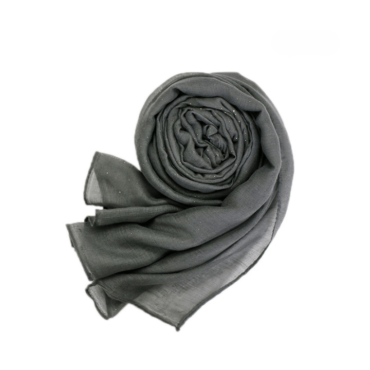 Cotton Glitter - Dark Gray image 0