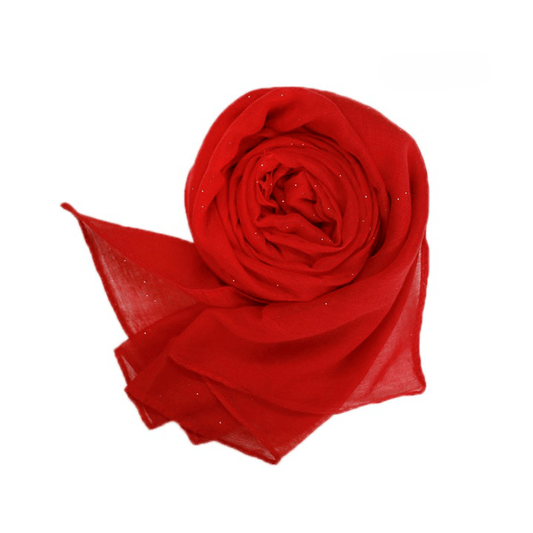 Cotton Glitter - Red image 0